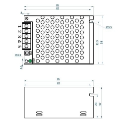 zasilacz led modułowy 60W 12V