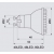 żarówka led GU10 2,3W 40led