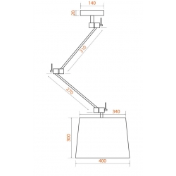 lampa sufitowa ZAKYNTOS 3548