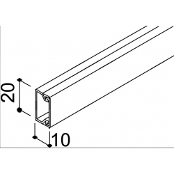 kanał instalacyjny 20x10 biały 2m