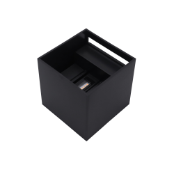 Kinkiet LED 2x3W 4000K IP65 czarny CUBE LITE *