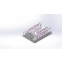 Złączka do taśm Fast Connector 3gen. prosty SMD/COB 2pin 8mm 6A PCB-PCB PRIME (10 szt.) *
