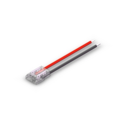 Złączka do taśm Fast Connector 3gen. SMD/COB 2pin 8mm 6A PCB-przewód 15cm PRIME (10 szt.) *