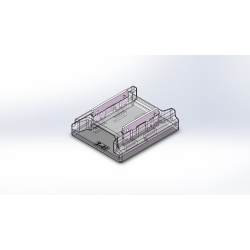 Złączka do taśm Fast Connector 3gen. prosty SMD/COB 2pin 10mm 6A PCB-PCB PRIME (10 szt.) *