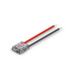 Złączka do taśm Fast Connector 3gen. SMD/COB 2pin 10mm 6A PCB-przewód 15cm PRIME (10 szt.) *