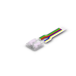 Złączka do taśm Fast Connector 3gen. COB 6pin 12mm 4A PCB-przewód 15cm PRIME (10 szt.) *