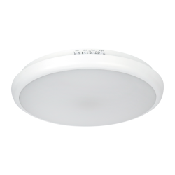 PLAFONIERA LUNAR 4000K 16W 1600lm okrągła IP65 biała PRIME czujnik ruchu *