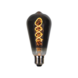 LED line PRIME żarówka LED E27 4W 1800K 150lm 220-240V FILAMENT ST64 RETRO VINTAGE GRAFIT ŚCIEMNIALNA *