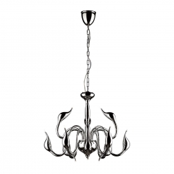 lampa wisząca SWAN MD8098-12A chrom