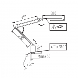 lampka biurkowa HERON II LED