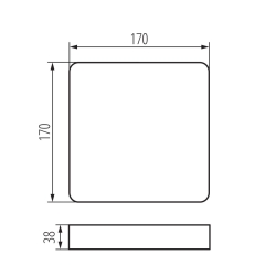 ramka TAVO FRAME DL 18W