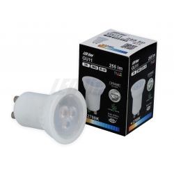 żarówka led GU11 230V 3W WW biała ciepła