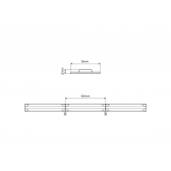 taśma LED 320COB 24V 8W 4000K