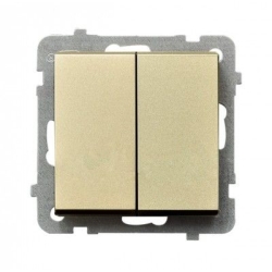 SONATA łącznik świecznikowy szampański złoty