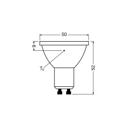 LEDVANCE PAR16 DIM 8036 8,3W/930 GU10