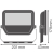 naświetlacz led FLOODLIGHT 50W FL 50 P41W PS SY100
