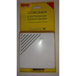 dzwonek jednotonowy DNS-902 beżowy