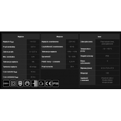 zasilacz led 14 V DC / 8 W