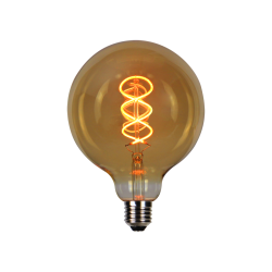 LED line PRIME żarówka LED E27 4W 1800K 210lm 220-240V FILAMENT G125 KULA RETRO VINTAGE ZŁOTA ŚCIEMNIALNA *