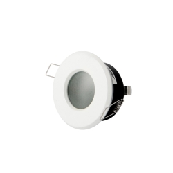 LED line Oprawa sufitowa wodoodporna okrągła odlew biała *