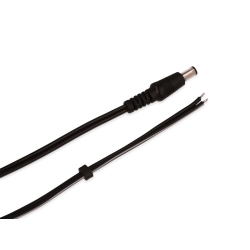 Wtyk DC 5,5x2,1 z przewodem 150cm *