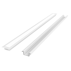 LED line PRIME Profil aluminiowy wpuszczany biały 2m - zestaw *