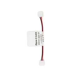 LED line złączka do taśm LED wodoodpornych CLICK CONNECTOR podwójny 10 mm 2 PIN z przewodem *