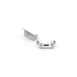Zaślepka do profilu aluminiowego 10mm wpuszczanego biała 20szt *