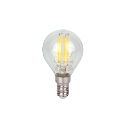 LED line LITE żarówka LED E14 4W 4000K 480lm 220-240V FILAMENT G45 KULKA *