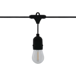 Girlanda ogrodowa E27 5m + 10 x E27 1W *