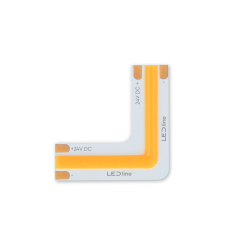 LED line PRIME łącznik do taśm COB LED kątowy 4000K 10mm 2 PIN Typ L 14W *
