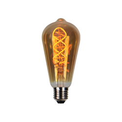 LED line PRIME żarówka LED E27 4W 1800K 210lm 220-240V FILAMENT ST64 RETRO VINTAGE ZŁOTA ŚCIEMNIALNA *