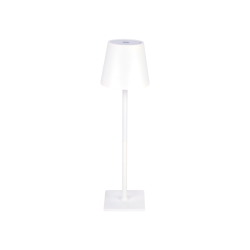 Lampa stołowa TAZA 3,5W 400lm CCT IP54 biała 2x2000mAh 4in1 LITE *