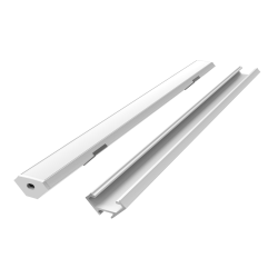 LED line PRIME Profil aluminiowy narożny biały 2m - zestaw *