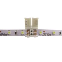 LED line złączka do taśm LED CLICK CONNECTOR podwójna 8 mm 2 PIN *