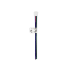 LED line złączka do taśm LED CLICK CONNECTOR pojedyncze 10 mm 4 PIN z przewodem *