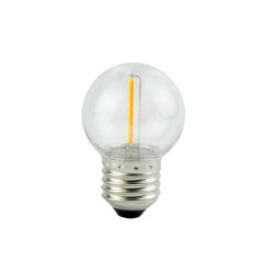 Żarówka LED E27 1W 2700K 50lm 220-240V FILAMENT G45 LITE *