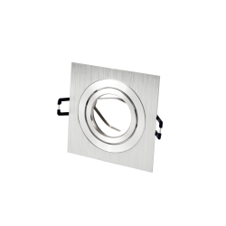 LED line Oprawa sufitowa kwadratowa ruchoma SLIM srebro szcz AKROS *