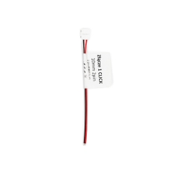 LED line złączka do taśm LED CLICK CONNECTOR pojedyncza 10 mm 2 PIN z przewodem *