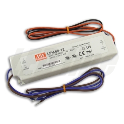 Zasilacz LPV-60-12 5A 60W 12V IP67 *