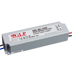 Zasilacz GPC-60-1400 1400mA 58,8W 9-42V IP67 *