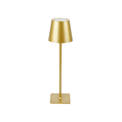 LED line LITE Lampa stołowa TAZA 3,5W 400lm CCT IP54 złota 2x2000mAh *