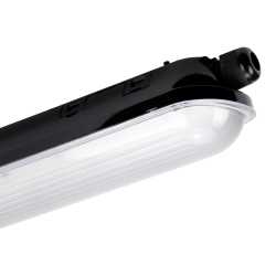 LINKER 40W 4000K 6000lm 150lm/W 220-240V IP65 120cm czarna moduł awaryjny 3H AT PRIME *