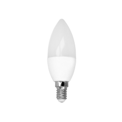 LEDOM E14 6W 3000K 522lm 220-240V C37 *