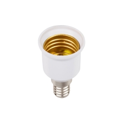 LED line Przejściówka żarówki E14->E27 *