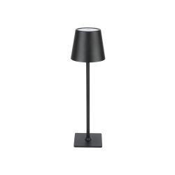 Lampa stołowa TAZA 3,5W 400lm CCT IP54 czarna 2x2000mAh 4in1 LITE *