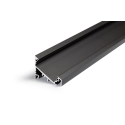 Profil LED CORNER27 G/UX 2000 czarny anod. *