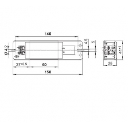 statecznik indukcyjny 30w