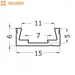 led profil MINICLASSIC 2m