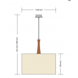 lampa wisząca BARON PLUS Z-500